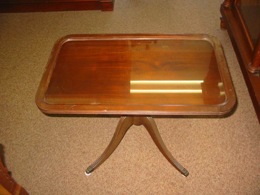 Glass Top Table